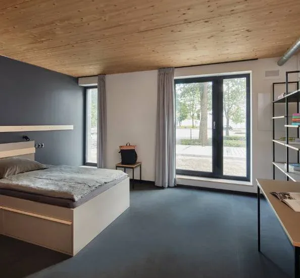 Interiér studentského apartmánu Campus Rosenheim