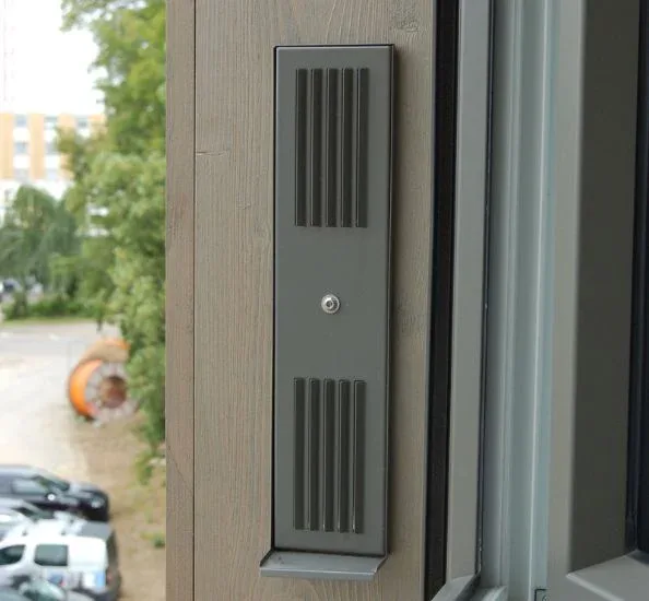 Nenápadné zakončení větrání Meltem v okenním ostění