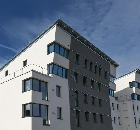 Exteriér plusenergetického domu Schallstadt